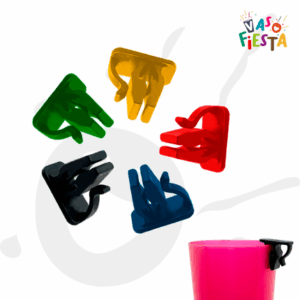 Pinzas porta vasos